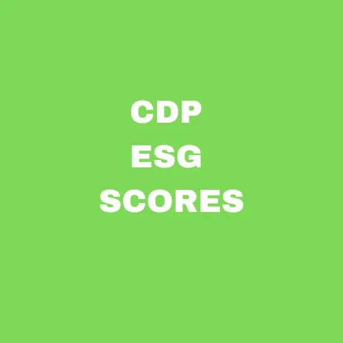 Carbon Disclosure Project | CDP | ESG Scores