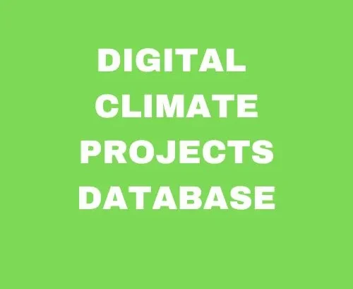 Digital Climate Projects Database