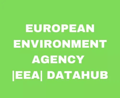 European Environment Agency EEA Datahub