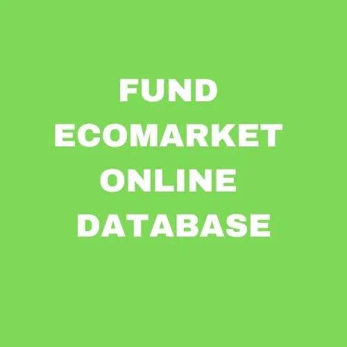 Fund EcoMarket Online Database