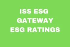 ISS ESG Gateway | ISS ESG corporate ratings scores