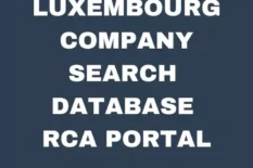 Luxembourg Company Search Database