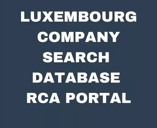 Luxembourg Company Search Database