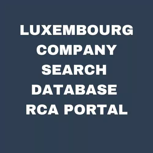 Luxembourg Company Search Database