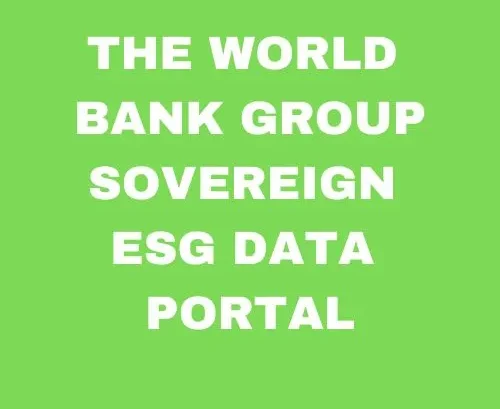 World Bank ESG Data Portal