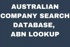 Australian Company Search Database