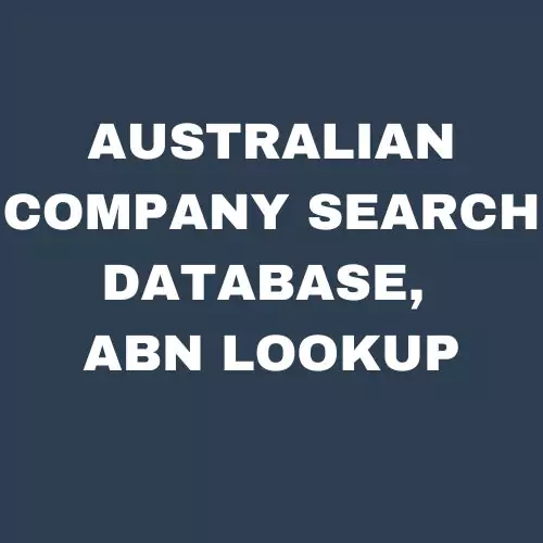 Australian Company Search Database