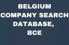 Belgium Company Search Database