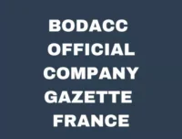 BODACC Official Company Gazette France