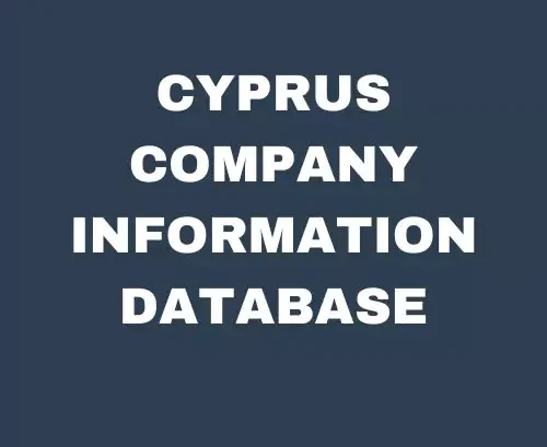 Cyprus Company Information Database