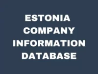 Estonia Company Information Database