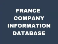 France Company Information Database