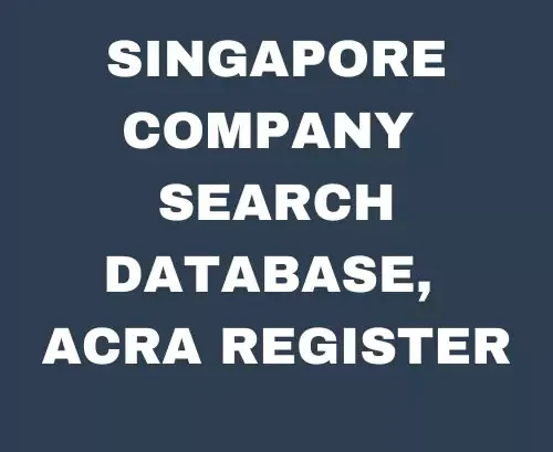 Singapore Company Search Database