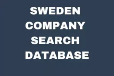 Sweden Company Search Database