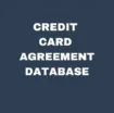 Credit Card Agreement Database