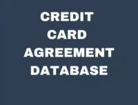 Credit Card Agreement Database