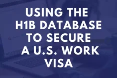 H1B Database: How to Use It to Secure a U.S. Work Visa