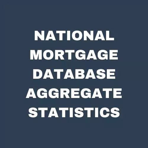 National Mortgage Database Aggregate Statistics