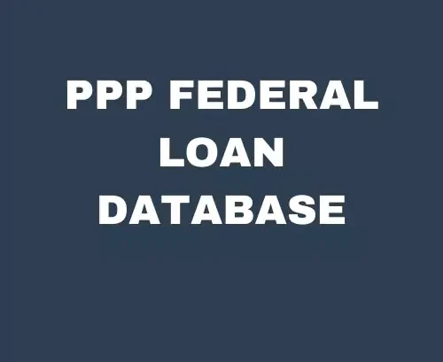 PPP Federal Loan Database