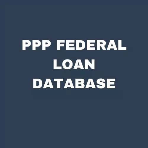 PPP Federal Loan Database