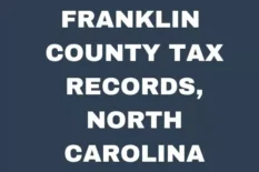 Franklin County Tax Records