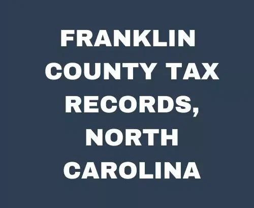 Franklin County Tax Records