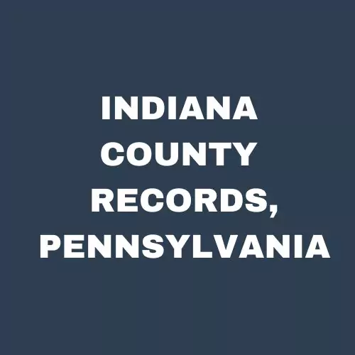 Indiana County Records