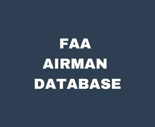 FAA Airman Database