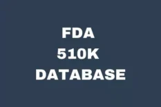 FDA 510k Database