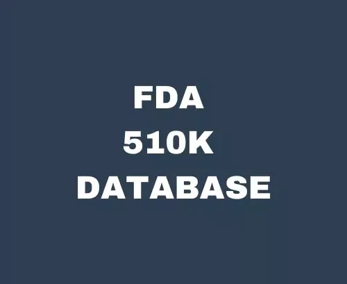 FDA 510k Database