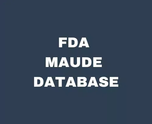 FDA Maude Database