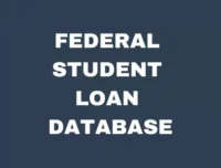 Federal Student Loan Database