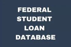 Federal Student Loan Database