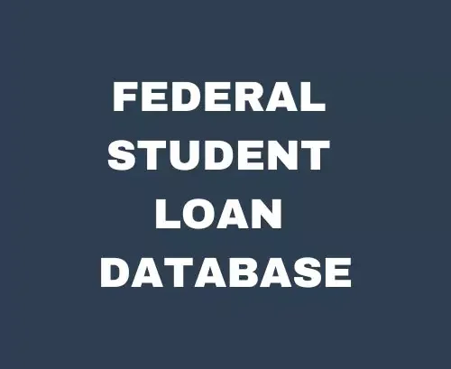 Federal Student Loan Database