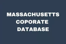 MA Coporate Database