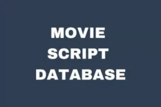 Movie Script Database