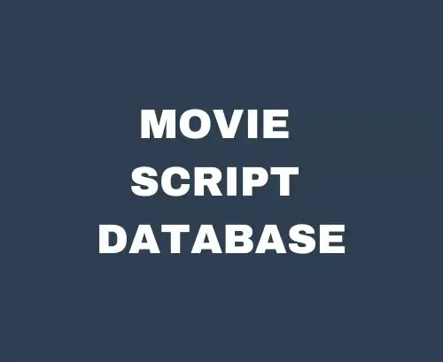 Movie Script Database