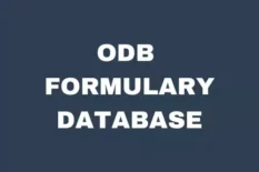 ODB Formulary Database