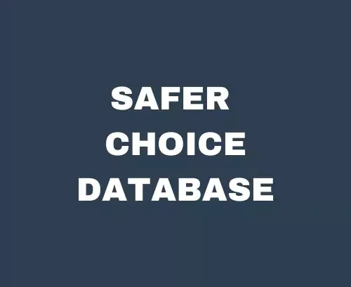 Safer Choice Database