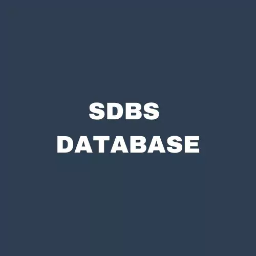 SDBS Database