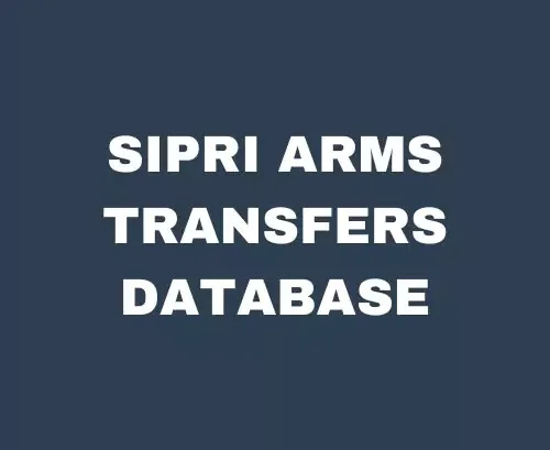 SIPRI Arms Transfers Database