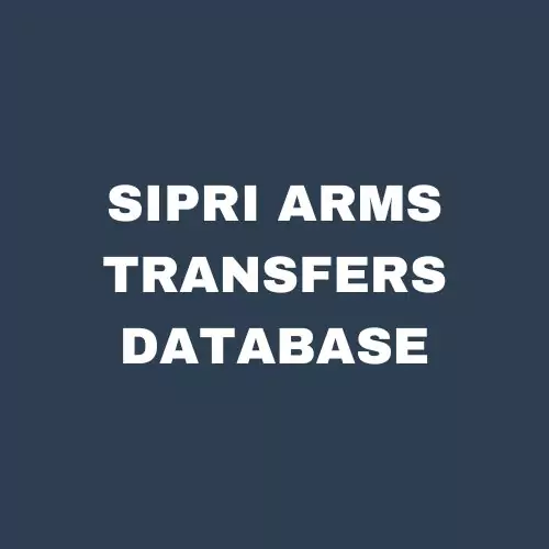 SIPRI Arms Transfers Database