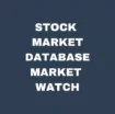 Stock Market Database Market Watch