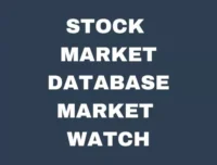 Stock Market Database Market Watch