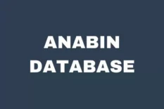 Anabin Database