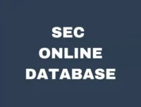 SEC Online Database