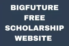 BigFuture Free Scholarship Website