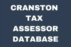 Cranston Tax Assessor Database