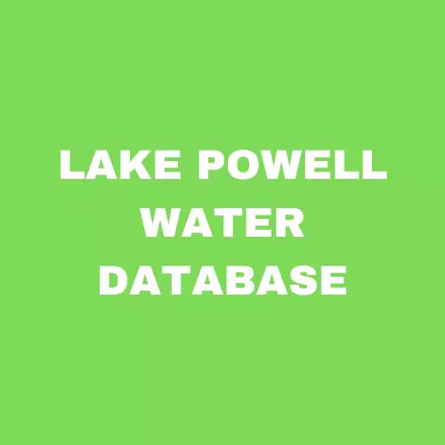 Lake Powell Water Database