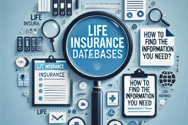 Life Insurance Databases: How to Find the Information You Need